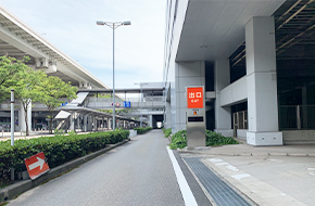 受付駐車場から第2ターミナル駐車場へ